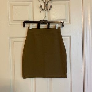 Nasty gal skirt mini skirt with matching tank top
